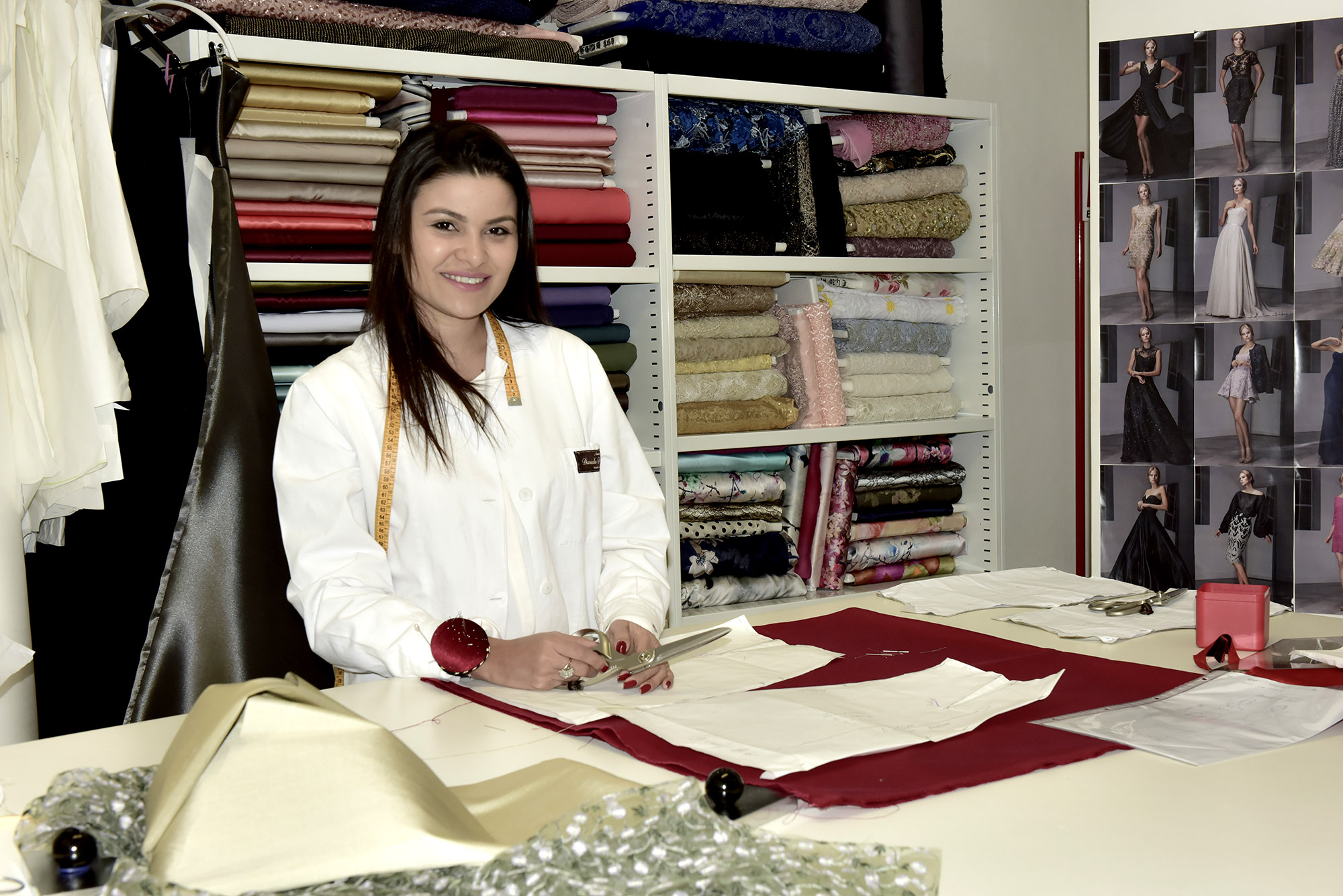 A estilista amazonense Daniela de Souza