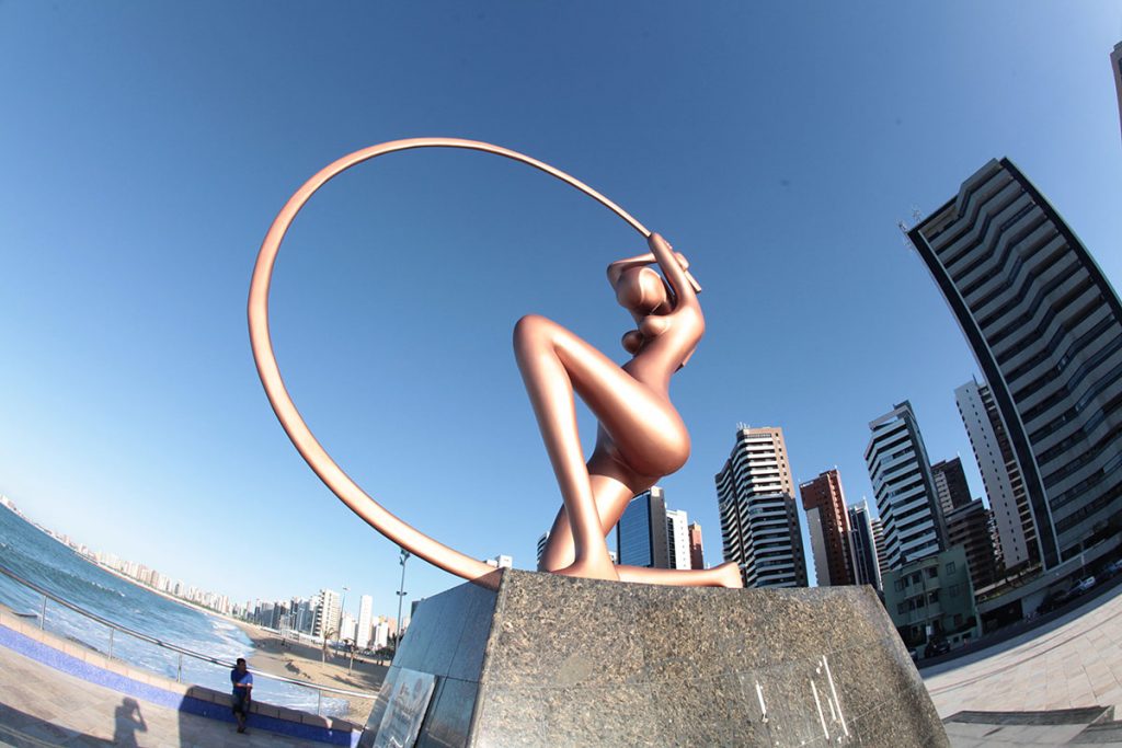 Estátua Iracema Cidadã - Foto: Kaio Machado - Fotaleza